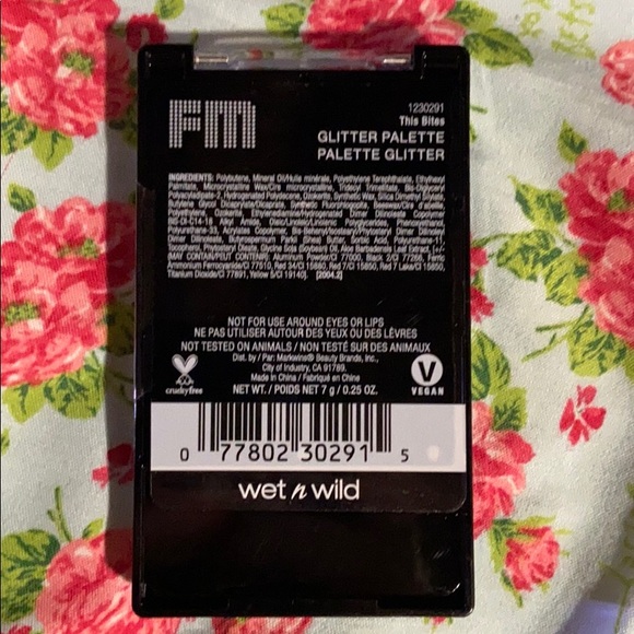 FM “This Bites” Punk Rock Glitter Palette Metal Retro 80's NEW - Picture 3 of 3